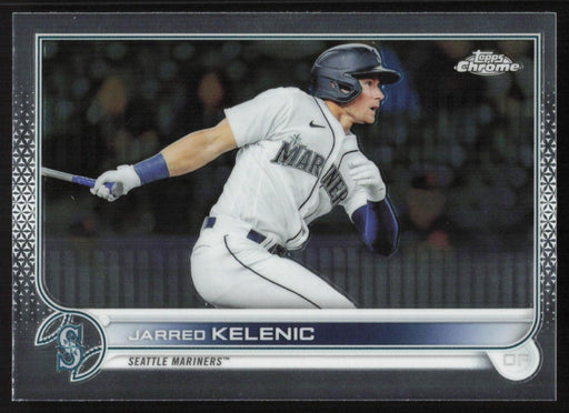 Jarred Kelenic 2022 Topps Chrome Baseball # 135 Seattle Mariners Base - Collectible Craze America