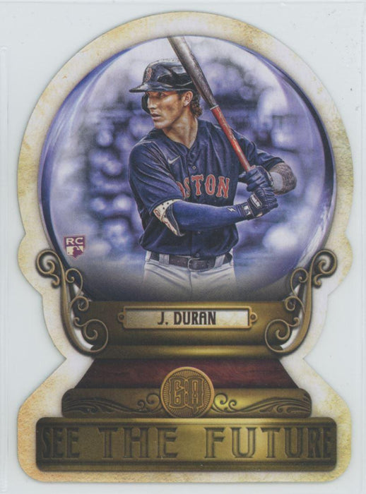 Jarren Duran 2022 Topps Gypsy Queen # CG-5 RC Crystal Gazing Die-Cut Boston Red Sox - Collectible Craze America