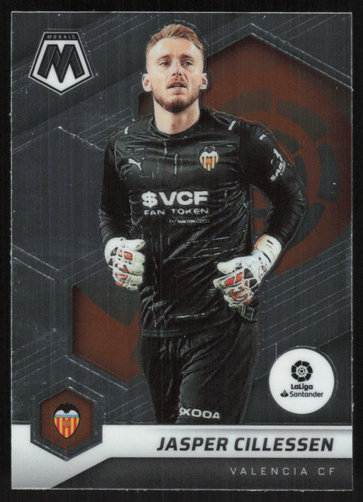 Jasper Cillessen 2021 Panini Mosaic La Liga # 193 Valencia CF Base - Collectible Craze America