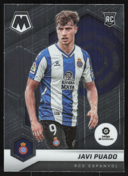 Javi Puado 2021 Panini Mosaic La Liga # 166 RC RCD Espanyol Base - Collectible Craze America