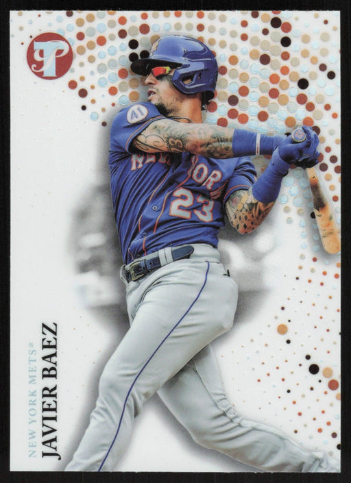 Javier Baez 2022 Topps Pristine # 162 Refractor New York Mets - Collectible Craze America