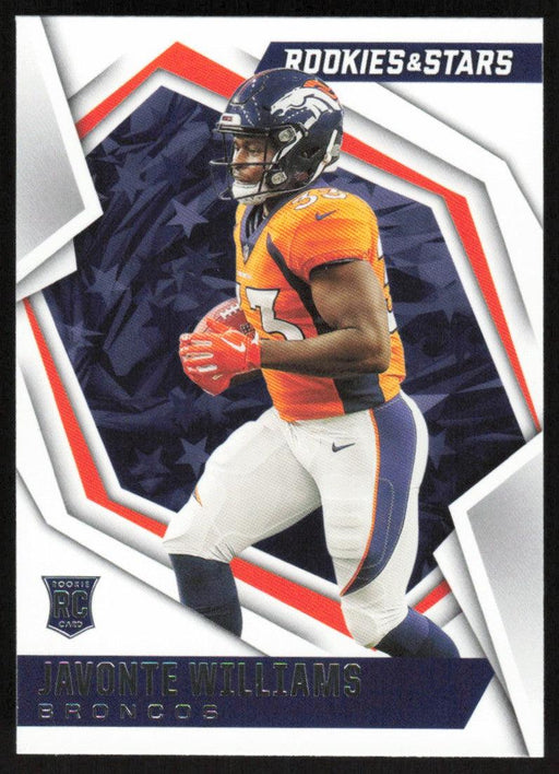 Javonte Williams 2021 Panini Rookies & Stars # 115 RC Denver Broncos Base - Collectible Craze America