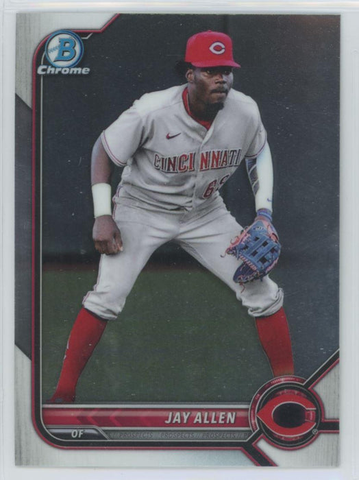 Jay Allen 2022 Bowman Chrome Prospects # BCP-114 Cincinnati Reds - Collectible Craze America