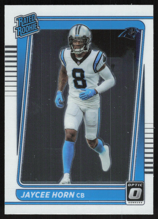 Jaycee Horn 2021 Donruss Optic Rated Rooke # 243 RC Carolina Panthers Base - Collectible Craze America