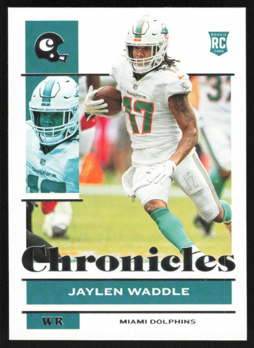 Jaylen Waddle 2021 Panini Chronicles # 76 RC Miami Dolphins Base - Collectible Craze America