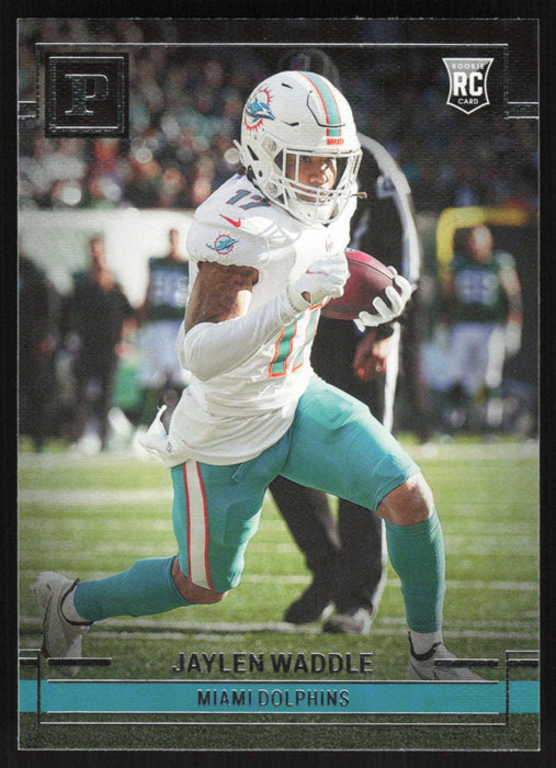 Jaylen Waddle 2021 Panini Chronicles Panini # PA-26 RC Miami Dolphins - Collectible Craze America