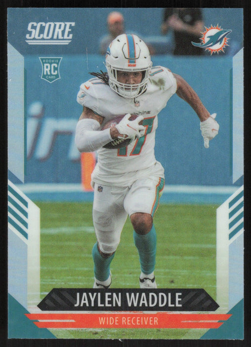 Jaylen Waddle 2021 Panini Chronicles Score Update Rookies Silver # 413 RC Miami Dolphins - Collectible Craze America