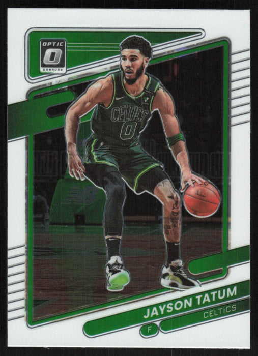 Jayson Tatum 2021 Panini Donruss Optic # 25 Boston Celtics Base - Collectible Craze America