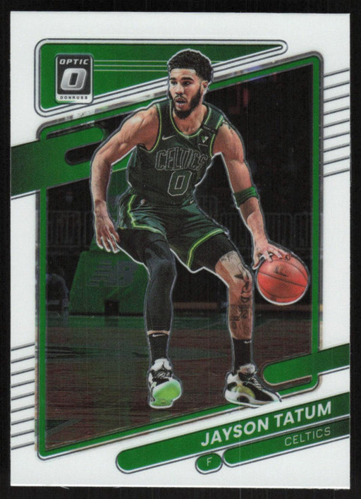 Jayson Tatum 2021 Panini Donruss Optic # 25 Boston Celtics Base - Collectible Craze America