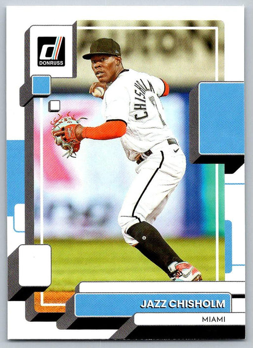 Jazz Chisholm 2022 Donruss Baseball # 106 Miami Marlins - Collectible Craze America