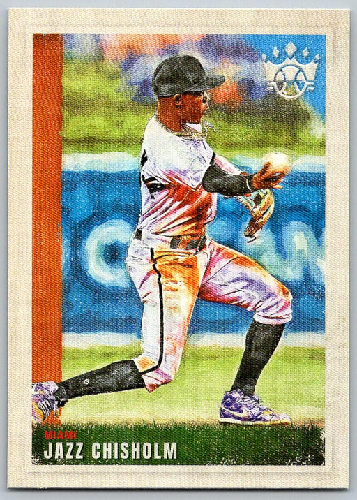 Jazz Chisholm 2022 Panini Diamond Kings # 24 Miami Marlins - Collectible Craze America