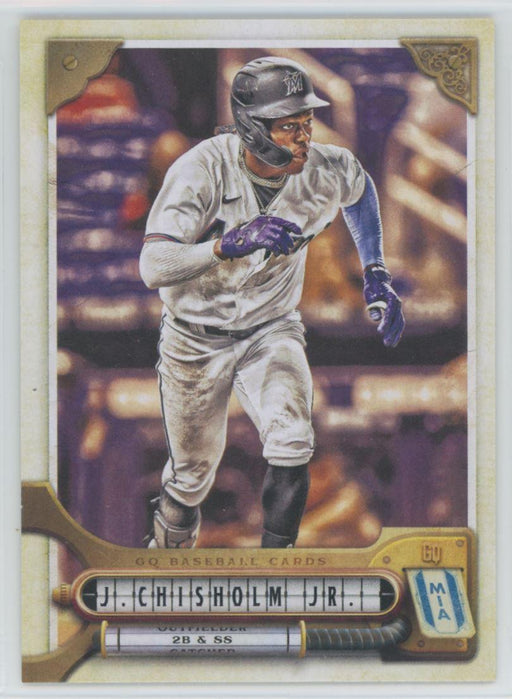 Jazz Chisholm 2022 Topps Gypsy Queen # 37 Miami Marlins - Collectible Craze America