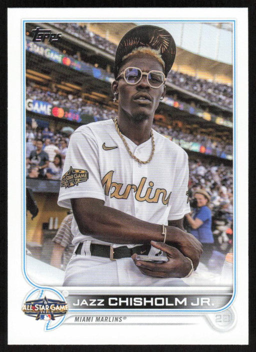 Jazz Chisholm Jr. 2022 Topps Update # ASG-8 All Star Game Miami Marlins - Collectible Craze America