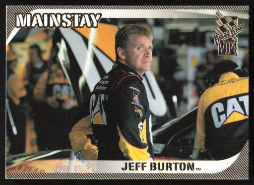 Jeff Burton 2009 Press Pass VIP # 53 Mainstay - Collectible Craze America