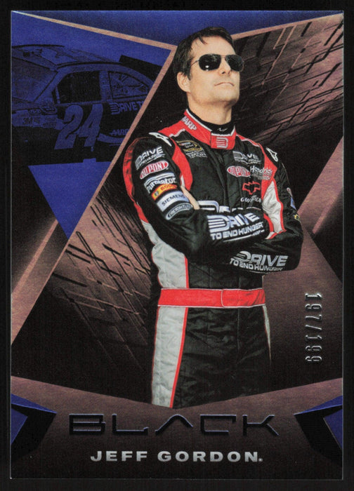 Jeff Gordon 2022 Panini Chronicles Racing Black # 2 Blue 197/199 - Collectible Craze America