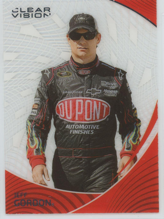 Jeff Gordon 2022 Panini Chronicles Racing Clear Vision # 1 - Collectible Craze America