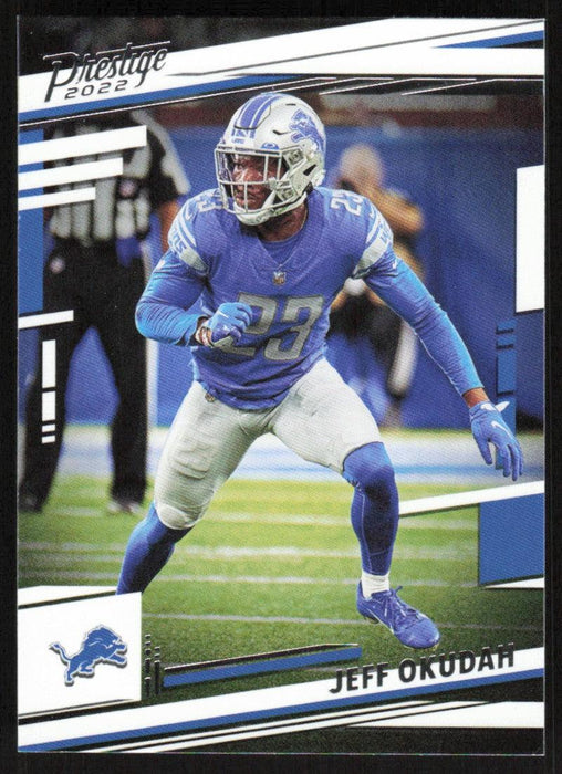 Jeff Okudah 2022 Panini Prestige # 101 Detroit Lions - Collectible Craze America