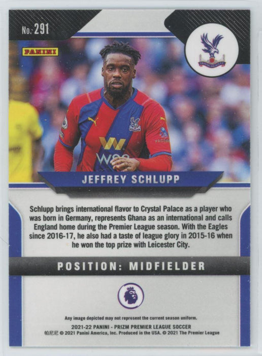 Jeffrey Schlupp 2021 Panini Prizm Premier League Soccer # 291 - Collectible Craze America