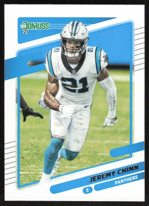 Jeremy Chinn 2021 Donruss Football # 221 Carolina Panthers Base - Collectible Craze America