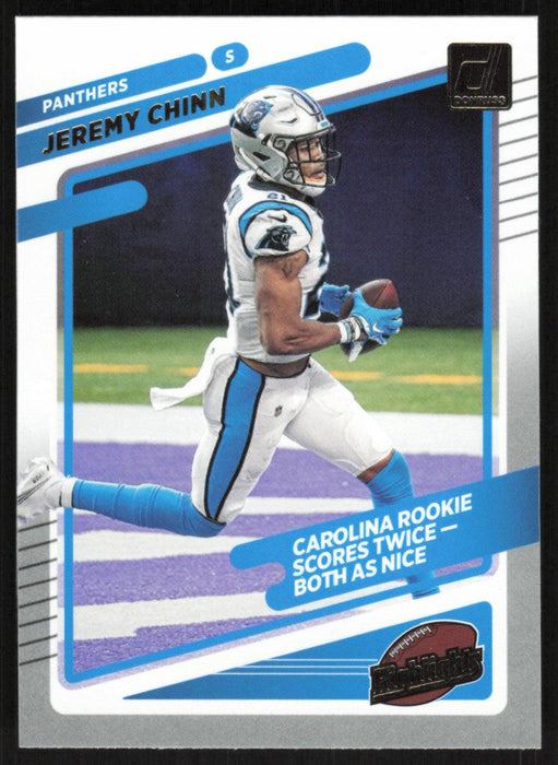 Jeremy Chinn 2021 Donruss Highlights # HI-10 Carolina Panthers - Collectible Craze America