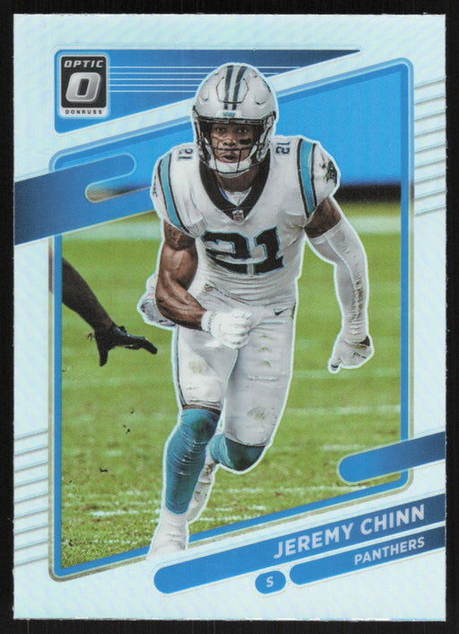 Jeremy Chinn 2021 Donruss Optic # 162 Silver Prizm Carolina Panthers - Collectible Craze America