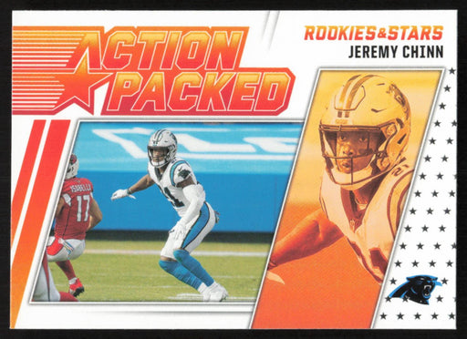 Jeremy Chinn 2021 Panini Rookie & Stars # AP-11 Action Packed Carolina Panthers - Collectible Craze America