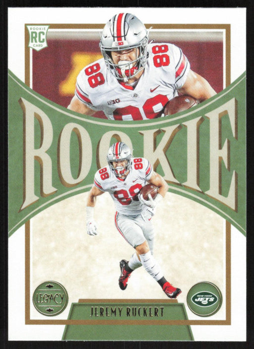 Jeremy Ruckert 2022 Panini Legacy Rookie # 191 RC New York Jets Base - Collectible Craze America