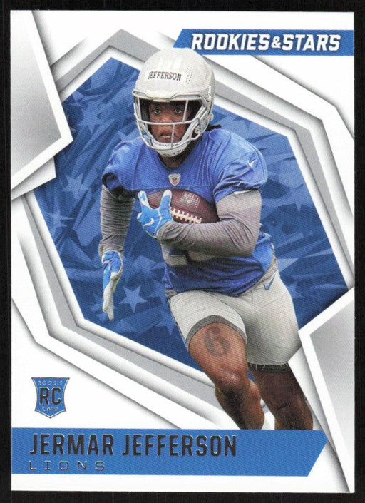 Jermar Jefferson 2021 Panini Rookies & Stars # 185 RC Detroit Lions Base - Collectible Craze America