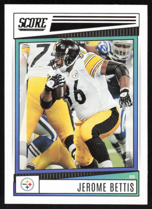 Jerome Bettis 2022 Panini Score Football # 219 Base Pittsburgh Steelers - Collectible Craze America