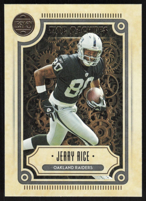 Jerry Rice 2022 Panini Legacy Time Machines # TM-5 Oakland Raiders - Collectible Craze America