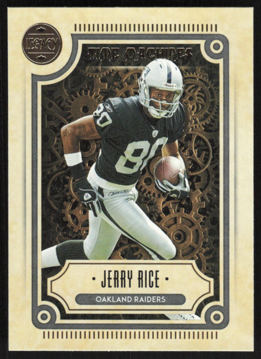 Jerry Rice 2022 Panini Legacy Time Machines # TM-5 Oakland Raiders - Collectible Craze America