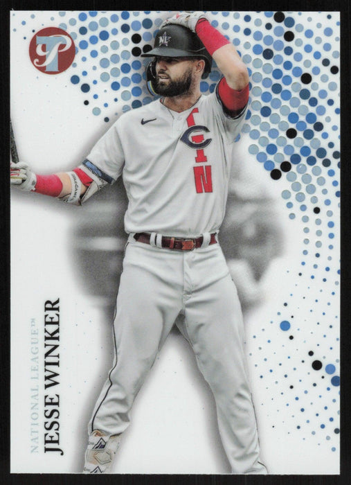 Jesse Winker 2022 Topps Pristine # 292 Refractor Cincinnati Reds - Collectible Craze America