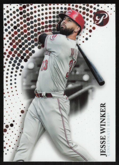 Jesse Winker 2022 Topps Pristine Baseball # 118 Cincinnati Reds - Collectible Craze America