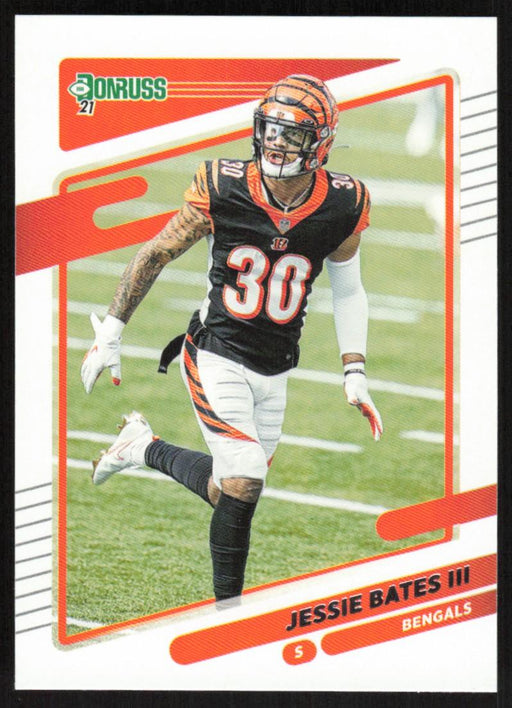 Jessie Bates 2021 Donruss Football # 217 Cincinnati Bengals Base - Collectible Craze America