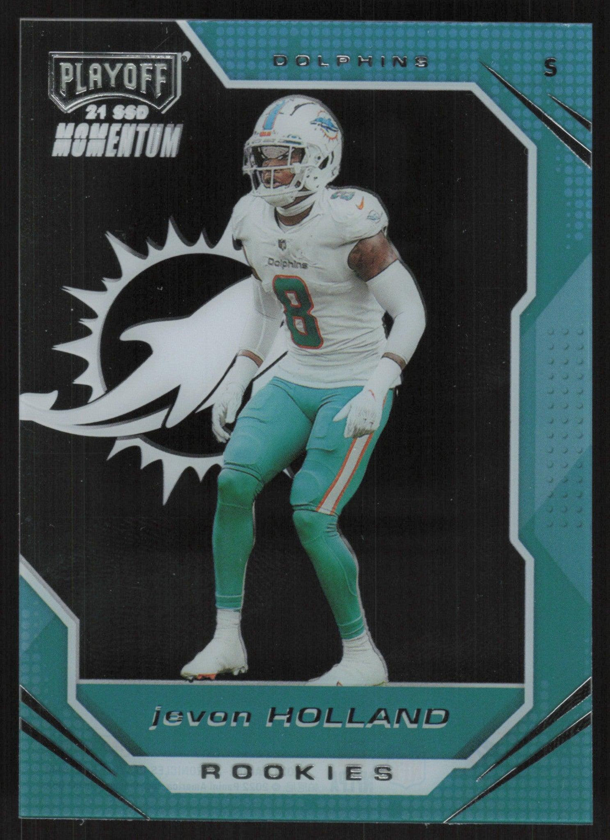 Jevon Holland 2021 Panini Chronicles Playoff Momentum Rookies # PMR-38 —  Collectible Craze America