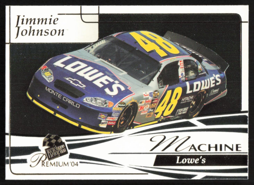 Jimmie Johnson 2004 Press Pass Premium NASCAR # 44 Base - Collectible Craze America