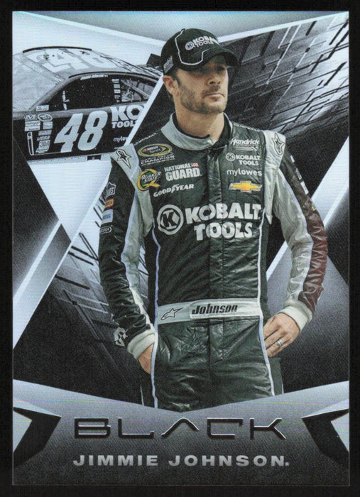 Jimmie Johnson 2022 Panini Chronicles Racing Black # 12 - Collectible Craze America