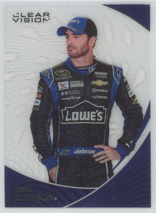 Jimmie Johnson 2022 Panini Chronicles Racing Clear Vision # 5 - Collectible Craze America