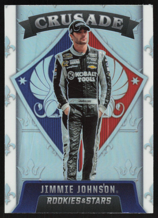 Jimmie Johnson 2022 Panini Chronicles Racing Crusade # 10 Silver Prizm - Collectible Craze America