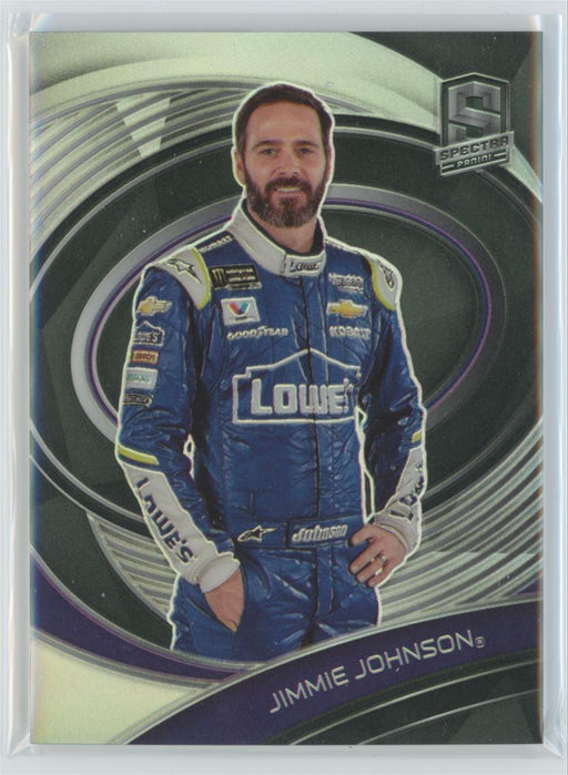 Jimmie Johnson 2022 Panini Chronicles Racing Spectra # 29 Silver Prizm - Collectible Craze America