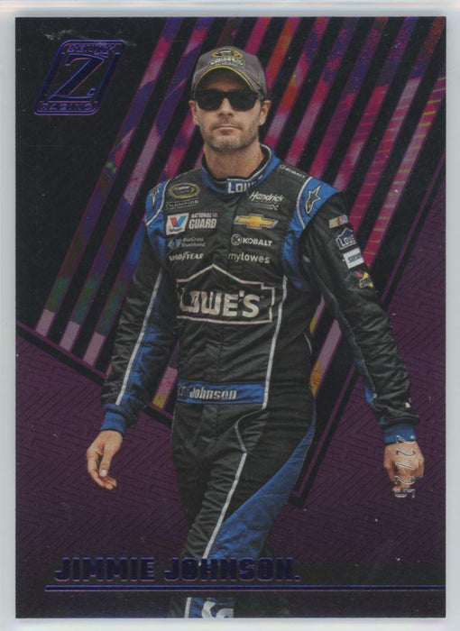 Jimmie Johnson 2022 Panini Chronicles Racing Zenith # 9 Purple 22/25 - Collectible Craze America