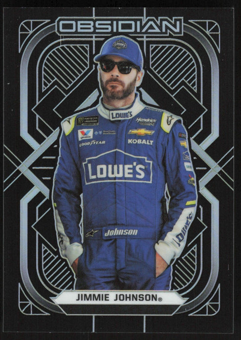 Jimmie Johnson 2022 Panini Racing Chronicles Obsidian # 8 - Collectible Craze America