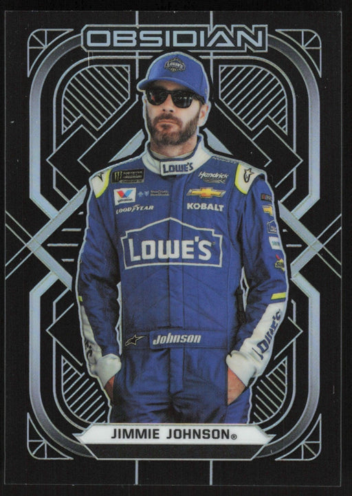 Jimmie Johnson 2022 Panini Racing Chronicles Obsidian # 8 - Collectible Craze America
