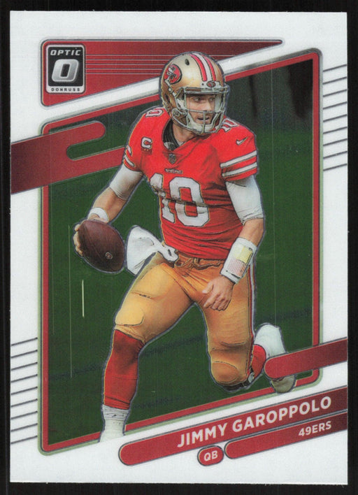 Jimmy Garoppolo 2021 Donruss Optic # 192 San Francisco 49ers - Collectible Craze America