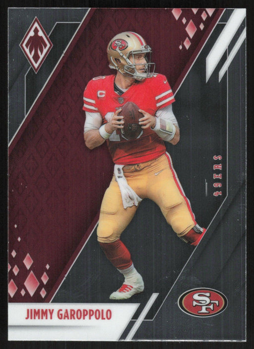 Jimmy Garoppolo 2021 Panini Phoenix # 80 San Francisco 49ers Base - Collectible Craze America