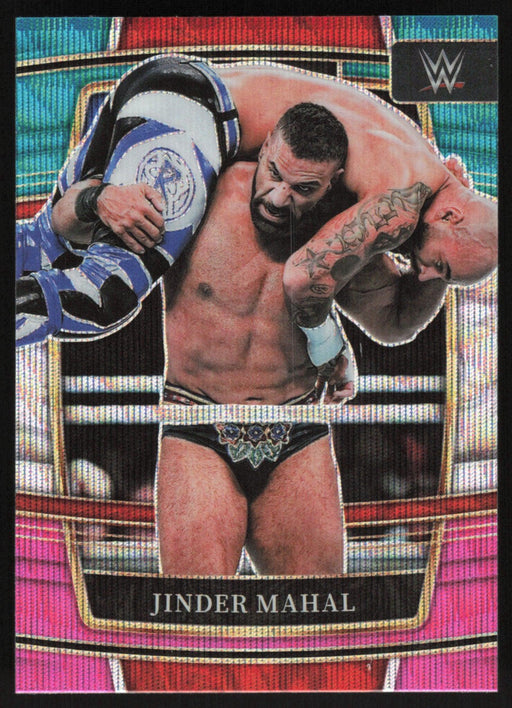 Jinder Mahal 2022 Panini Select WWE # 41 Concourse Tri-Color Prizm Smack Down - Collectible Craze America