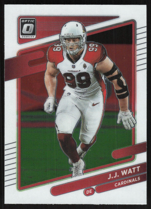 JJ Watt 2021 Donruss Optic # 180 Arizona Cardinals - Collectible Craze America