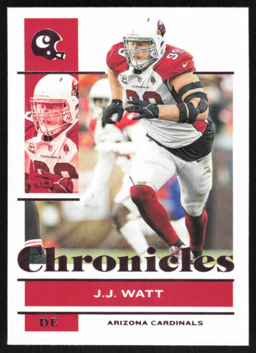 JJ Watt 2021 Panini Chronicles # 2 Pink Arizona Cardinals - Collectible Craze America