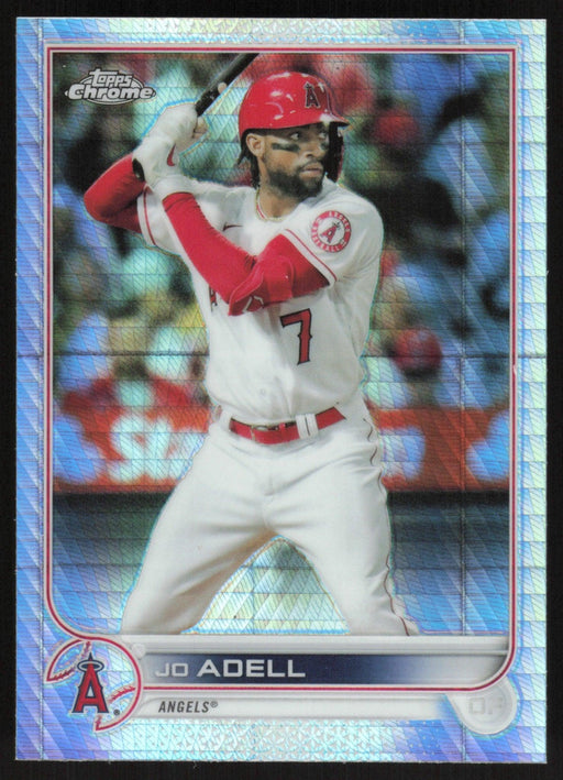 Jo Adell 2022 Topps Chrome # 203 Prism Refractor Los Angeles Angels - Collectible Craze America