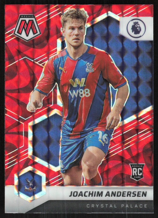 Joachim Anderson 2021 Panini Mosaic Premier League # 133 RC Red Prizm Crystal Palace - Collectible Craze America